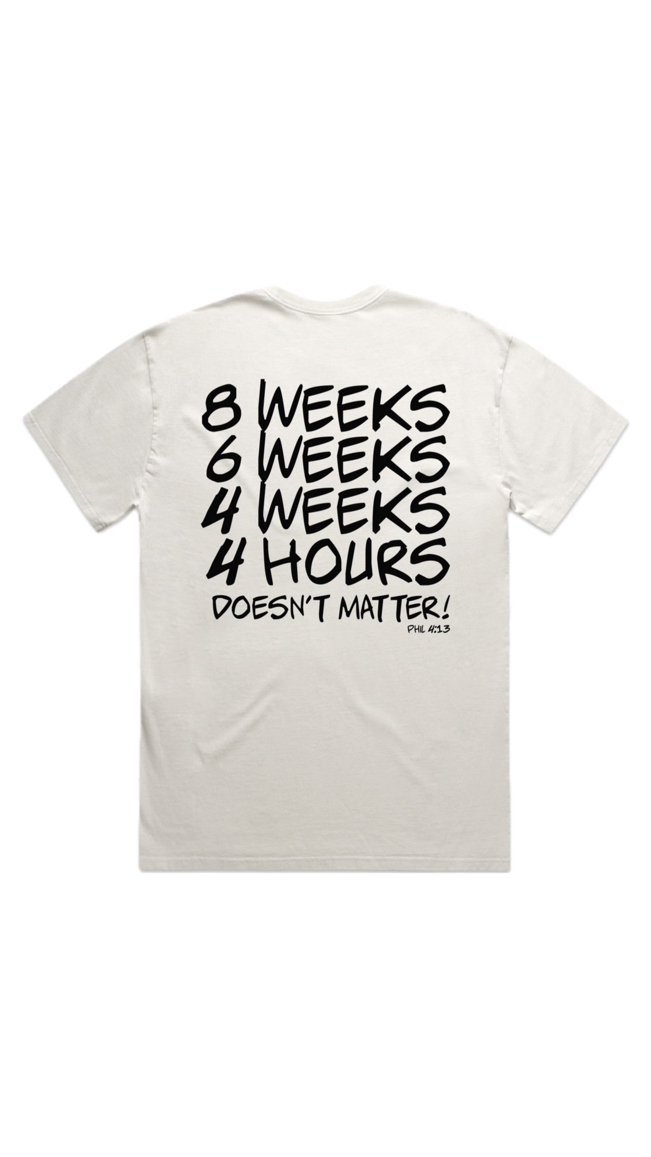 Limited Collectors Edition - 4 Hours Notice T-Shirt Available For Pre Order